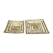 Sagebrook Home 18600-02 Metal, Set of 2 14/17