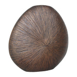 Sagebrook Home 18260-02 Metal, 14" Starburst Vase, Copper