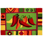 Jellybean Red Hot Chili Peppers Indoor & Outdoor Rug