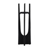 Sagebrook Home 18454-04 Metal, 16" Pillar Candle Holder, Black