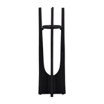Sagebrook Home 18454-04 Metal, 16" Pillar Candle Holder, Black
