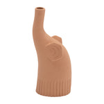 Sagebrook Home 17411-02 Ceramic, 12" Elephant Deco, Terracota