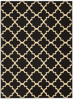 Nourison Grafix Transitional Black Area Rug