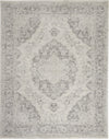 Nourison Tranquil Traditional Ivory/Grey Area Rug