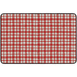 Flagship Carpets FA1820 Farmhouse Watercolor Gingham Rectangular Rug