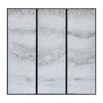 Sagebrook Home 70269 61X21 Set of 3 Framed Handpainted Abstract