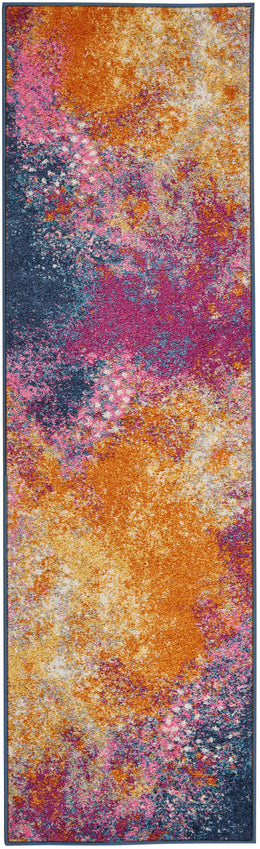 Nourison Passion Contemporary Sunburst Area Rug