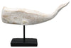 Sagebrook Home 16885 Resin, 8" Whale On A Stand, White
