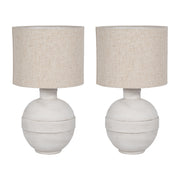 Sagebrook Home 51207 Set of 2 Ceramic 18