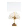 Sagebrook Home 51239 Metal 31" Rays Table Lamp, Gold