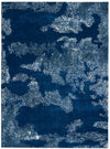 Nourison Imprints Contemporary Blue Area Rug