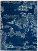 Nourison Imprints Contemporary Blue Area Rug