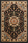 Nourison Delano Traditional Black Area Rug