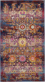Nourison Vintage Kashan Traditional Red/Multicolor Area Rug