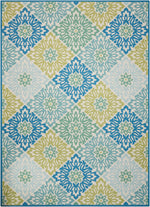 Nourison Sun N` Shade Transitional Marine Area Rug