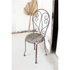 Kalalou CHE1323 Rustic Metal Bistro Chair