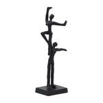 Sagebrook Home 17325 Metal, 14" Dancing Couple, Black