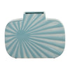 Sagebrook Home 15060-03 Ceramic, 8" Textured Vase, Aqua