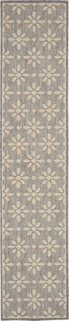 Nourison Palamos Contemporary Grey Area Rug