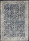 Nourison Malta Traditional Navy/Ivory Area Rug