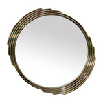 Sagebrook Home 18333 36" Metal, Deco Wall Mirror, Gold Wb
