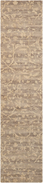 Nourison Silk Elements Traditional Taupe Area Rug