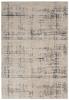 Nourison Rustic Textures Contemporary Ivory/Blue Area Rug