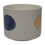 Sagebrook Home 80221 5" 15Oz Funky Citro Candle, White