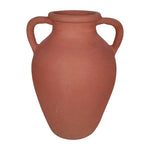 Sagebrook Home 18254-02 Terracotta, 13" Vase With Handles, Natural