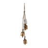 Sagebrook Home 17700 Metal/Ceramic, 28" Bell Clusters, Gold/White