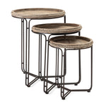 IMAX Worldwide Home Lowley Nesting Tables - Set of 3