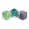 Imax Worldwide Home SG Serenity Art Glass Blocks - Set of 3