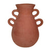 Sagebrook Home 18252-01 Terracotta, 12" Vase With 4 Handles, Natural