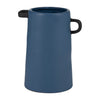 Sagebrook Home 16983-03 Ceramic, 9" Eared Vase, Blue