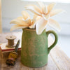 Kalalou CDL3087 Green Wash Clay Pitcher Planter