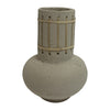 Sagebrook Home 18231-01 Ecomix, 10" Top Weave Nomad Vase, Ivory