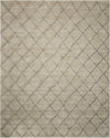 Nourison Lunette Transitional Silver Area Rug