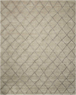 Nourison Lunette Transitional Silver Area Rug