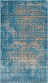 Nourison Karma Transitional Blue Area Rug