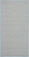 Nourison Jubilant Transitional Ivory/Light Blue Area Rug