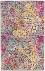 Nourison Passion Contemporary Yellow Multi Area Rug