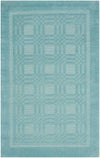 Nourison Westport Transitional Aqua Area Rug