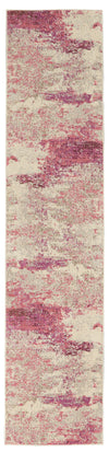 Nourison Celestial Contemporary Ivory/Pink Area Rug