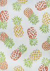 Couristan Covington Pineapples 7'10" X 7"10" Round Indoor/Outdoor  Contemporary Rug