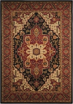 Nourison Paramount Traditional Black Area Rug