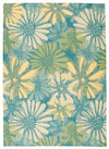 Nourison Home & Garden Contemporary Blue Area Rug