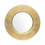 Sagebrook Home 18543-02 32X32, Gold Disc Mirror