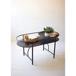 Kalalou CBB1126  Accent Table with Round Bowl