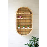 Kalalou CJJ2306 Oval Wall Shelf