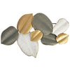 Sagebrook Home 18065-01 Metal, 29" Falling Leaves Wall Decor, Multi